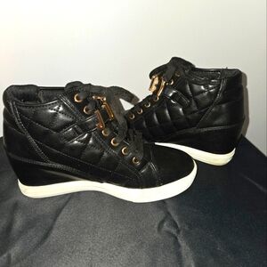 Juicy Couture Black Quilted Sneakers